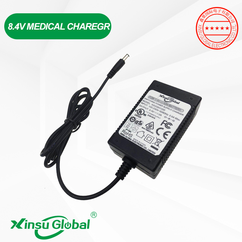 medical charger 8.4V 1A
